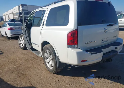2013 Nissan Armada Sl z USA, uszkodzony, nr VIN 5N1BA0NDXDN603687